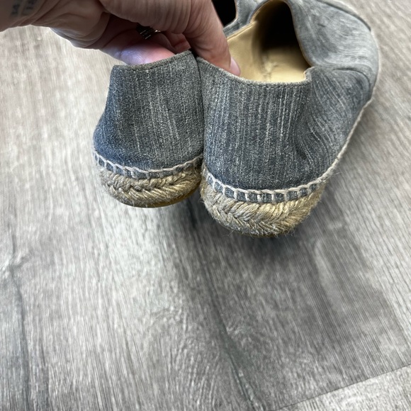 Chanel Grey Suede Espadrilles - Picture 5 of 9